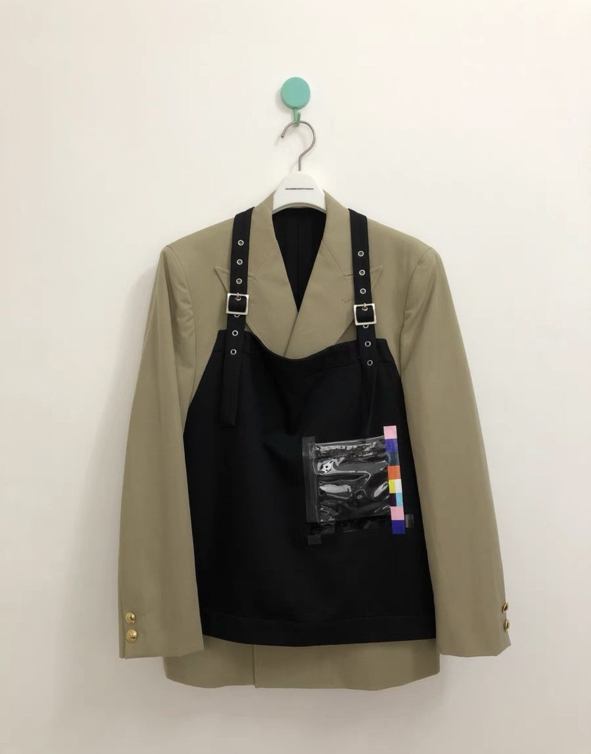 Takahiromiyashita The Soloist. TAKAHIROMIYASHITA THE SOLOIST takahiro miyashita 007 apron Size ONE SIZE - 4 Thumbnail
