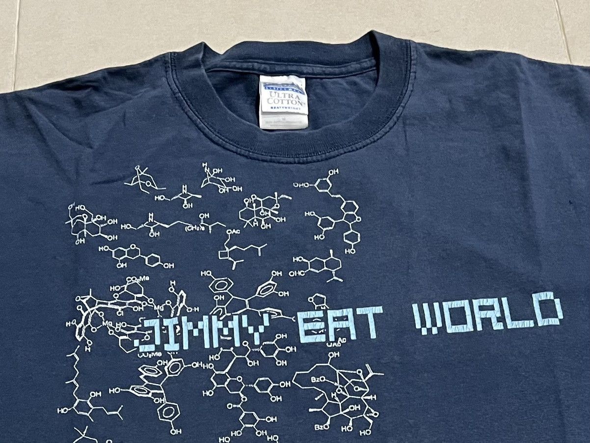 Band Tees Vtg Jimmy Eat World Shirt (2004) Size US M / EU 48-50 / 2 - 3 Thumbnail