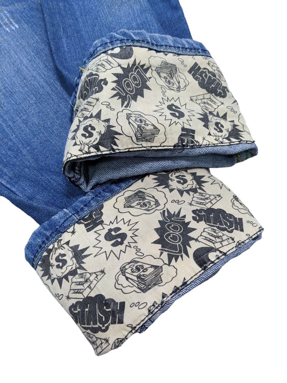 CLOT × Levi's × Medicom Toy RARE LEVIS CLOT BEARBRICK DISTRESSED JEANS Size US 32 / EU 48 - 3 Thumbnail