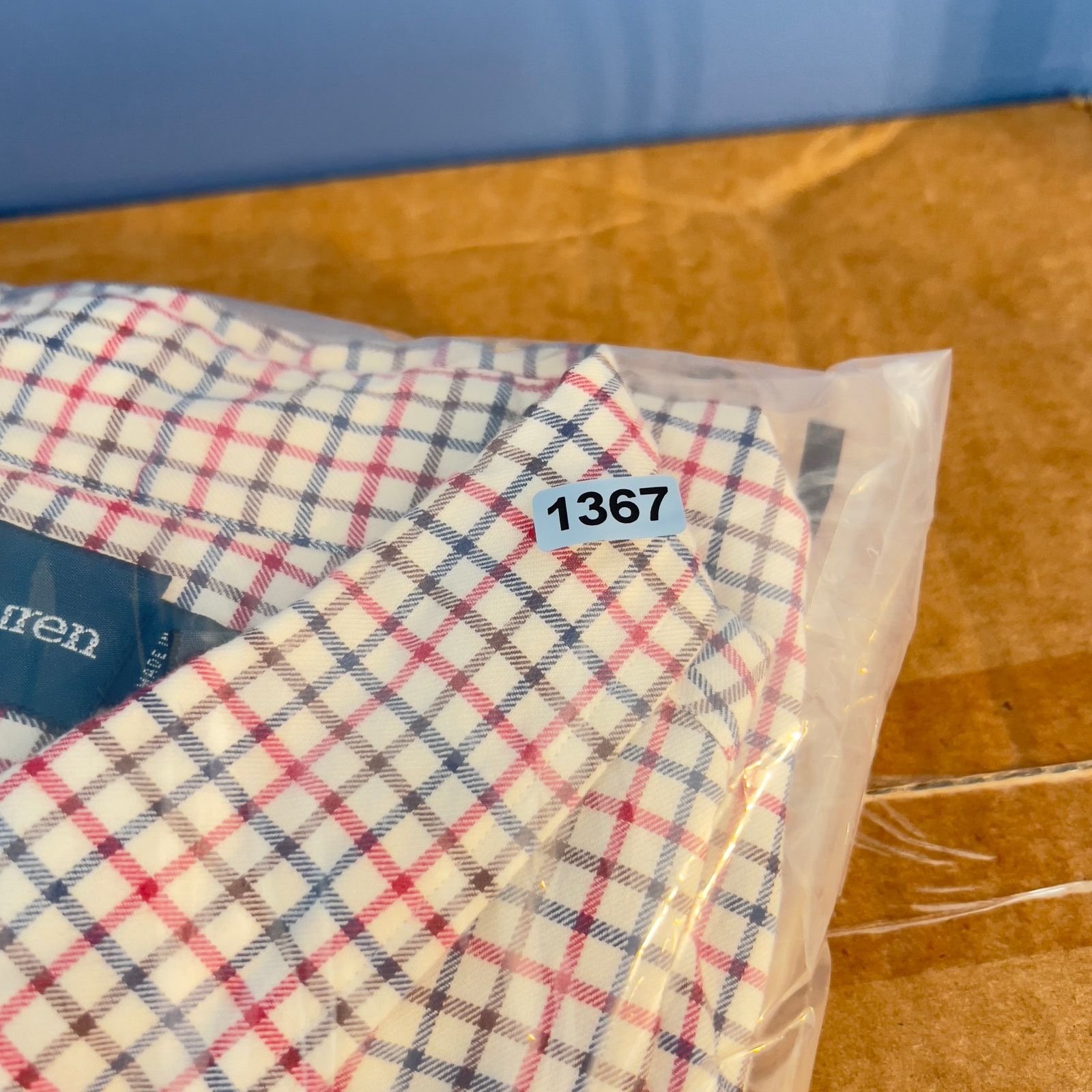 Ralph Lauren Ralph Lauren Button Shirt Men XL Classic Fit Red Brown Blue Size US L / EU 52-54 / 3 - 9 Thumbnail