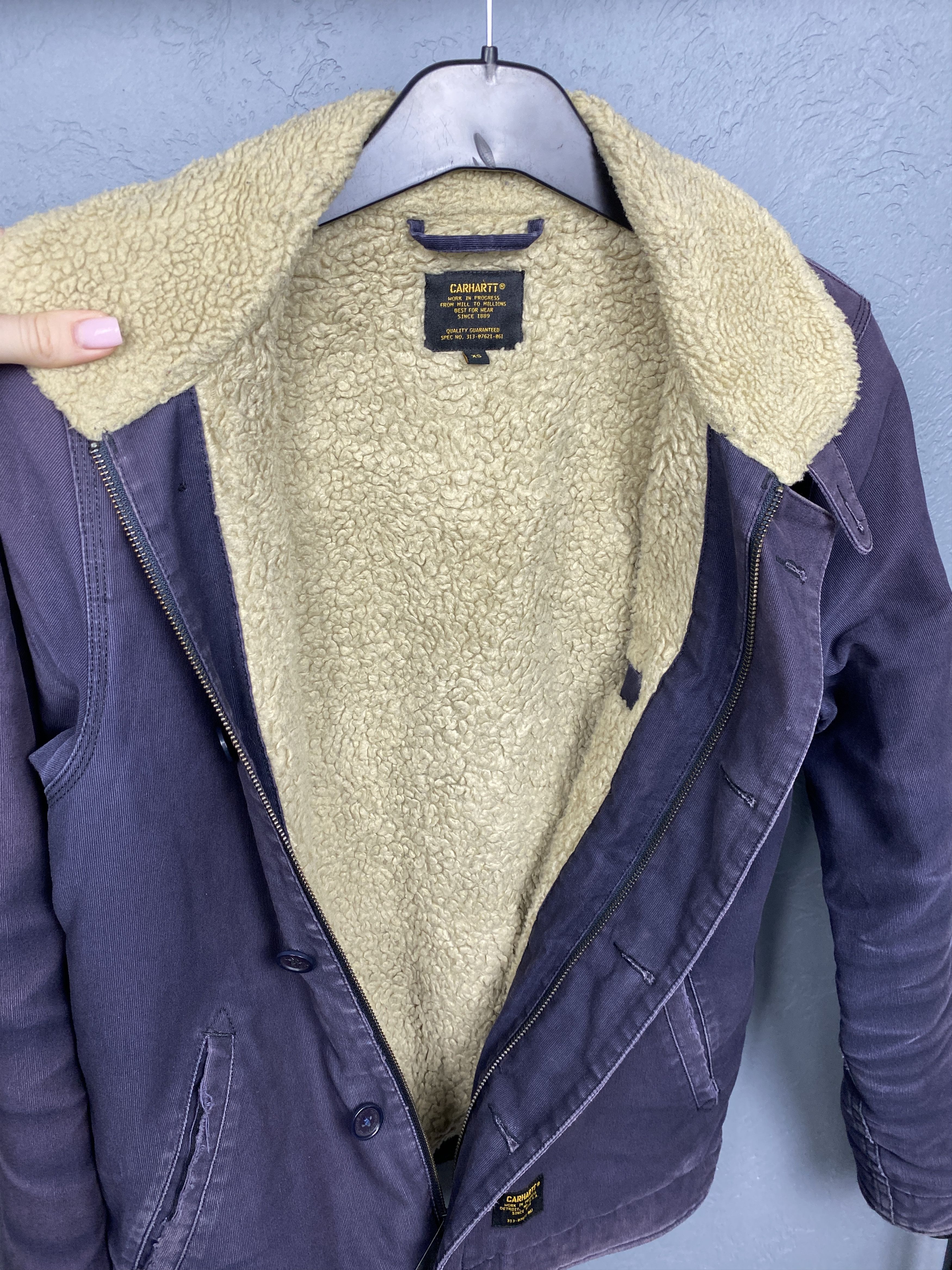 Carhartt Carhartt WIP Vintage Sherpa Lined Sheffield Jacket Size US XS / EU 42 / 0 - 11 Thumbnail