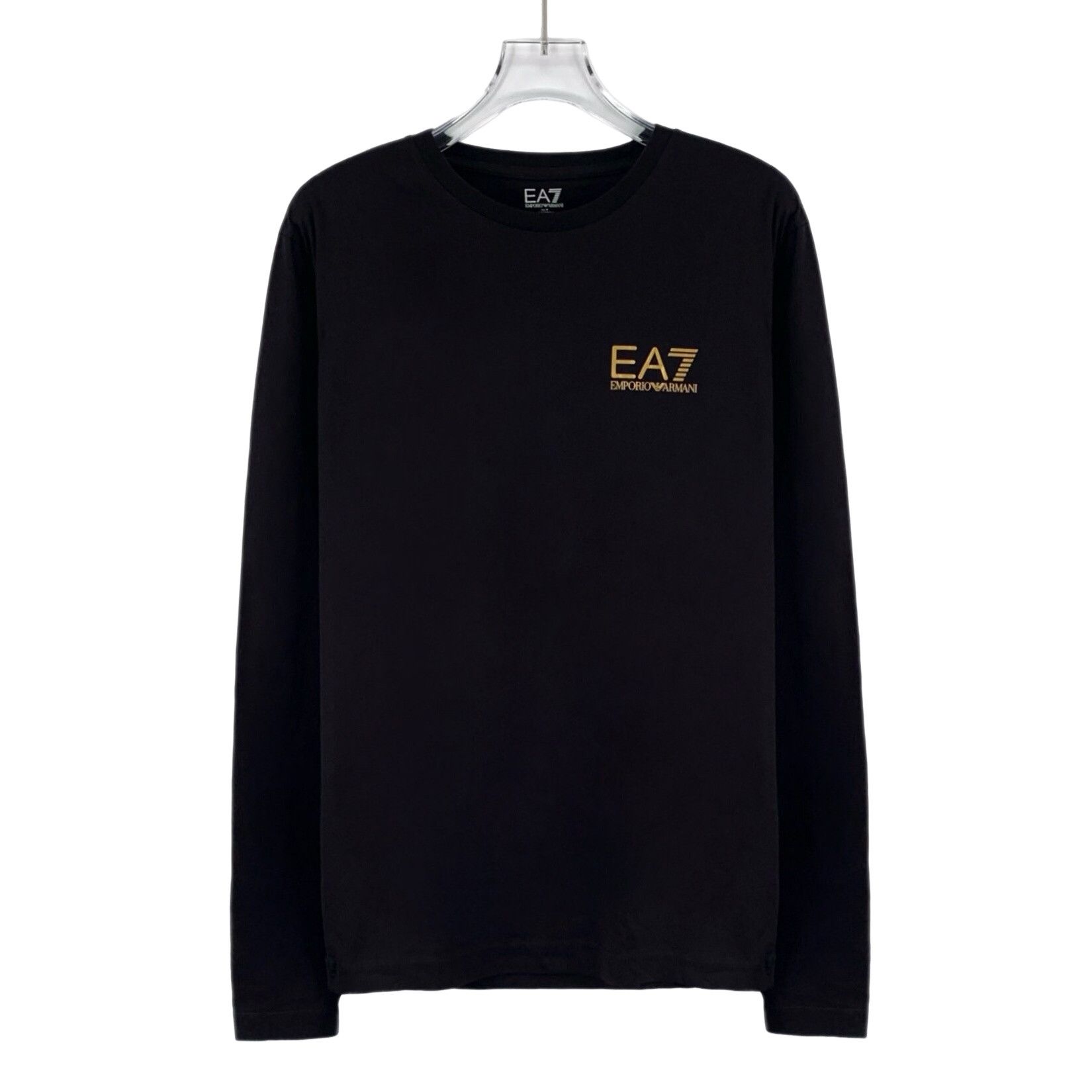 Emporio Armani EA7 Emporio Armani Logo Print Long Sleeve T-Shirt S Size US S / EU 44-46 / 1 - 1 Thumbnail