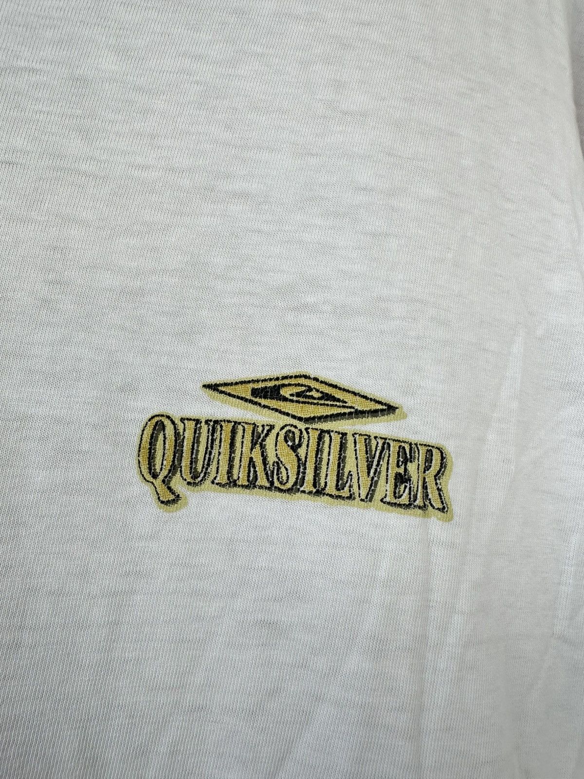 Quiksilver Distressed Vintage 90s Quiksilver Surf Tee Size US L / EU 52-54 / 3 - 4 Thumbnail