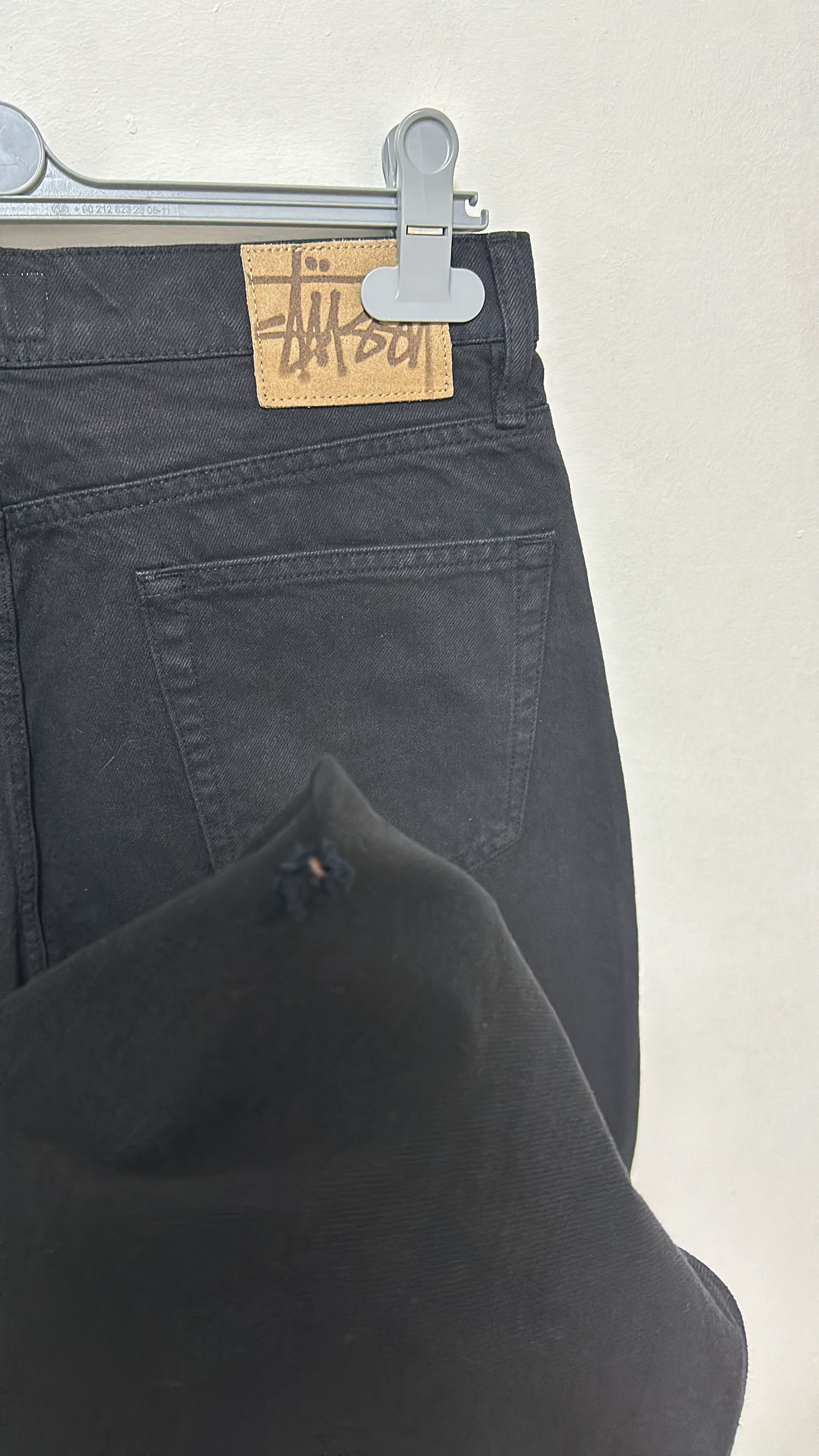 Stussy Stussy Swirl Logo Classic Jean Black Size 34 Size US 34 / EU 50 - 3 Thumbnail