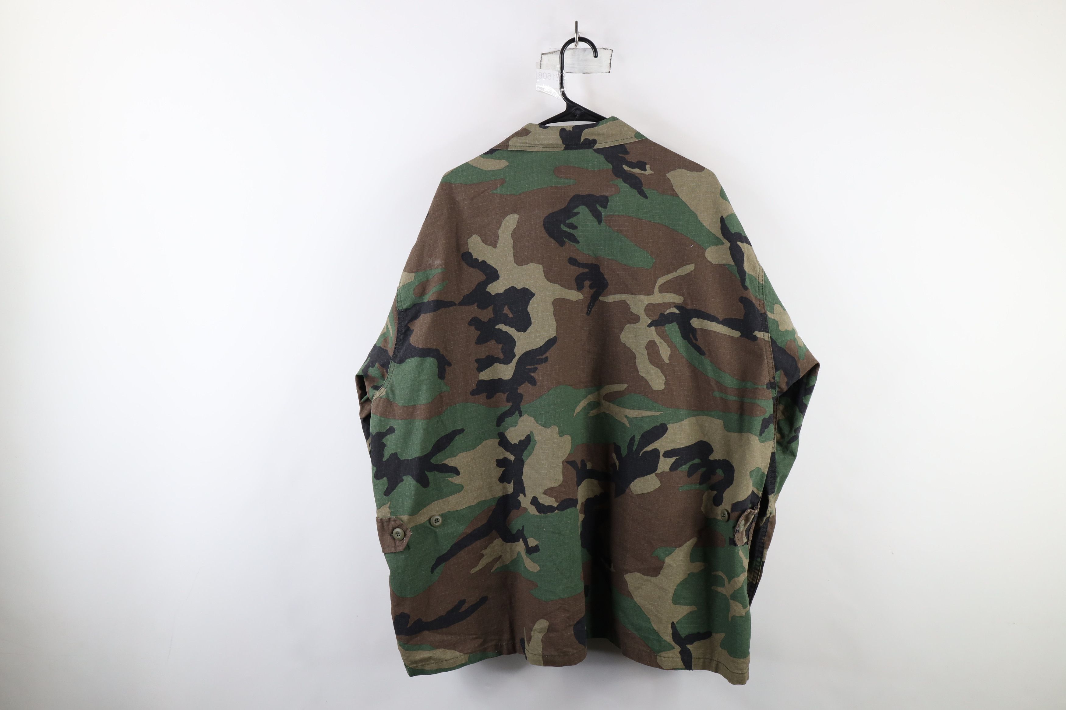 Vintage Vintage 90s Military Camouflage Field Combat Jacket USA Size US XXL / EU 58 / 5 - 12 Thumbnail