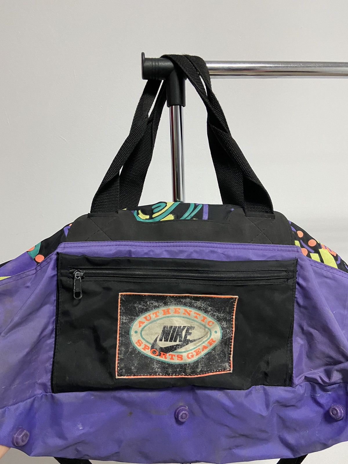 Nike × Vintage Nike Bag sport shoulder Vintage Big Logo 90s Style Size ONE SIZE - 2 Thumbnail