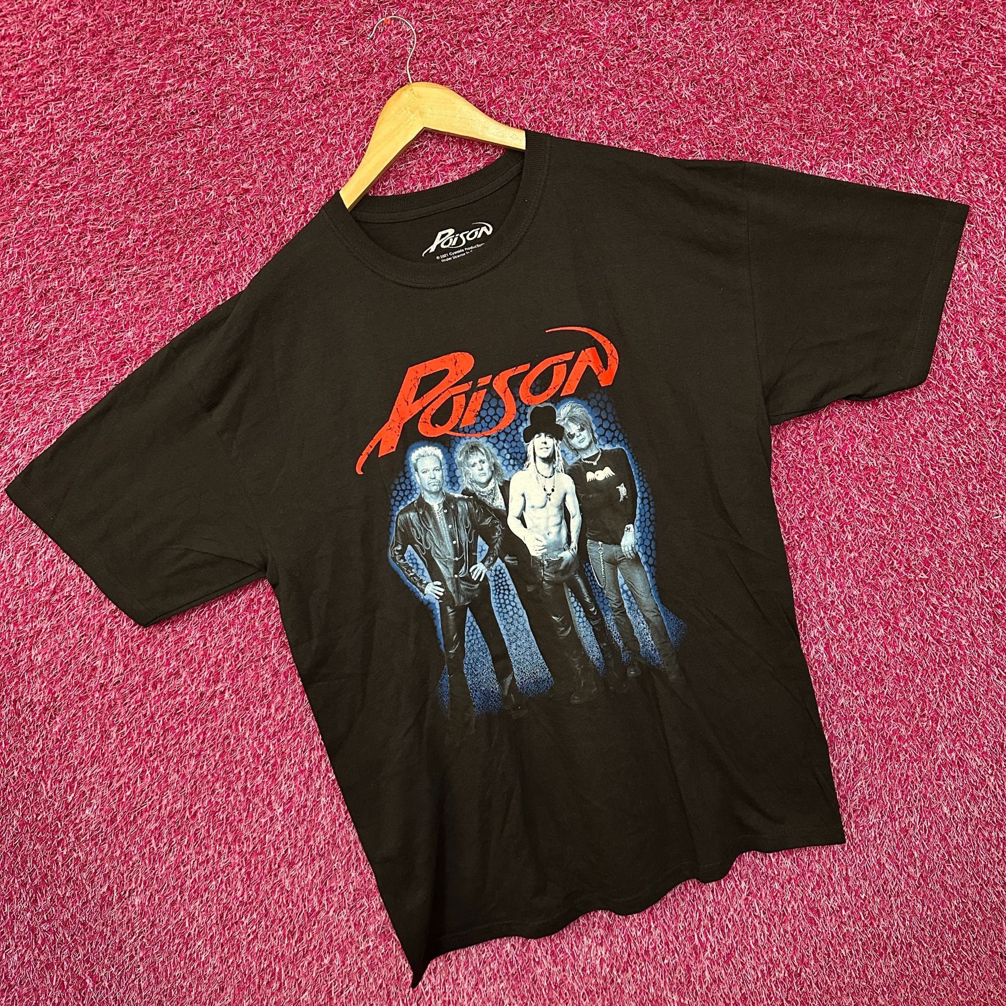 Other Poison Power to the People Poster Heavy Metal Band Tee XL Size US XL / EU 56 / 4 - 3 Thumbnail