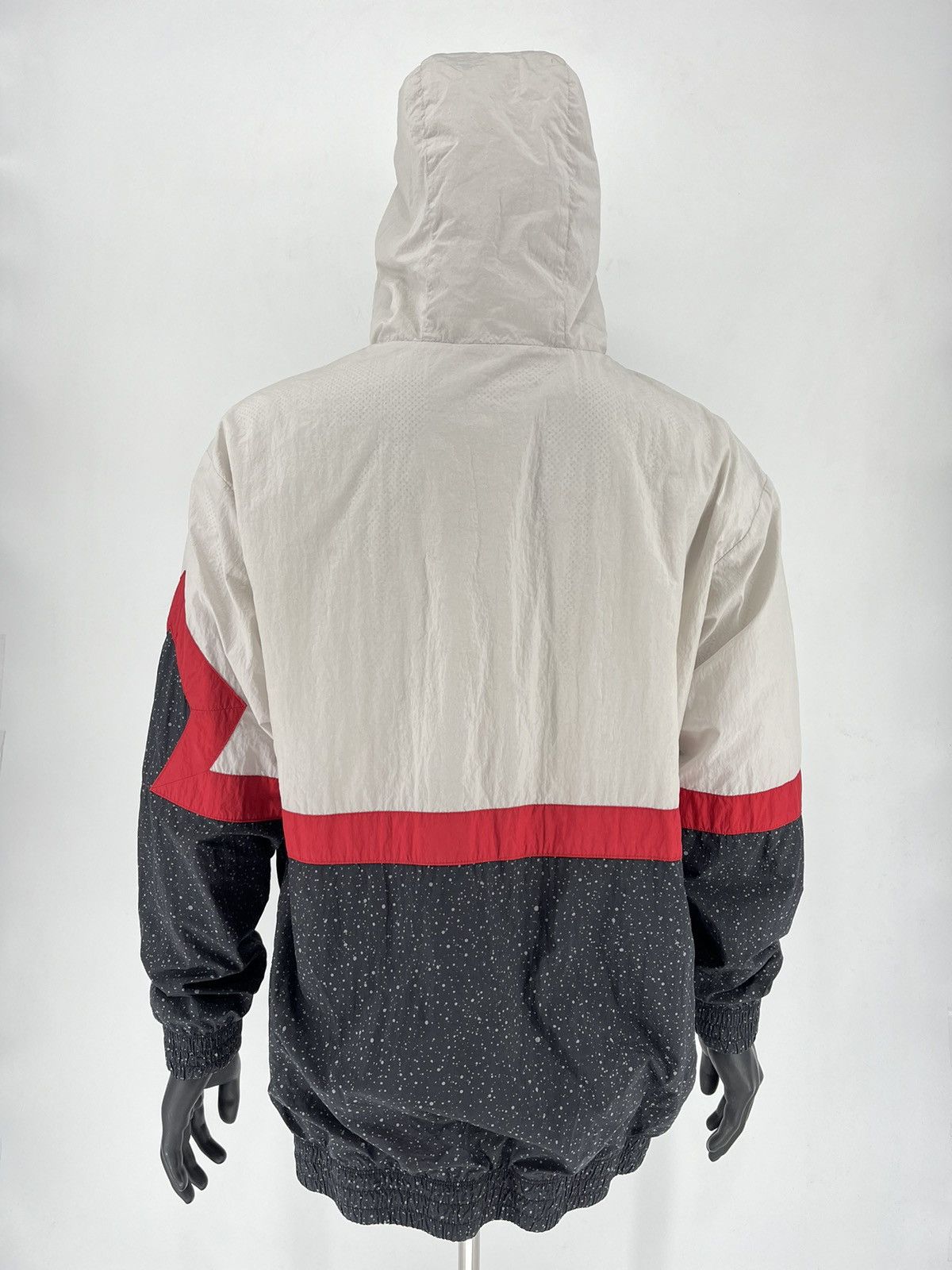 Jordan Brand × Vintage 90’S JORDAN VINTAGE AIR MAX DRILL NYLON HOODED JACKET Size US XL / EU 56 / 4 - 9 Thumbnail