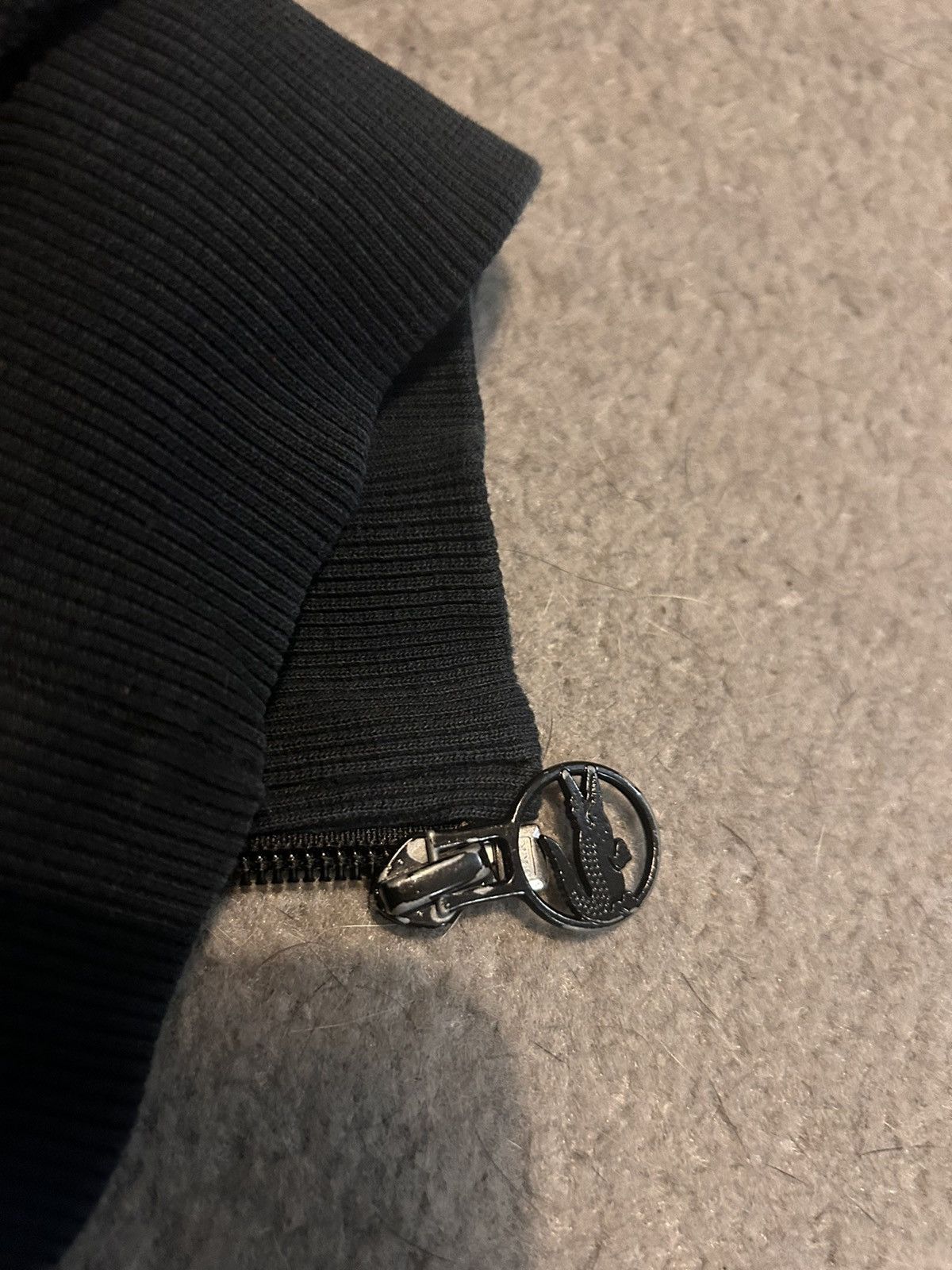 Lacoste × Vintage Vintage Lacoste Zip-Hoodie Size US XL / EU 56 / 4 - 10 Thumbnail