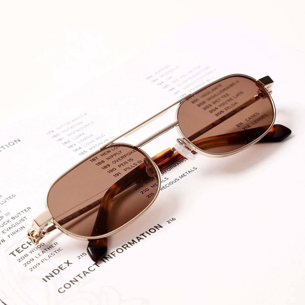 Off-White OFF WHITE BALTIMORE SUNGLASSES Size ONE SIZE - 7 Thumbnail