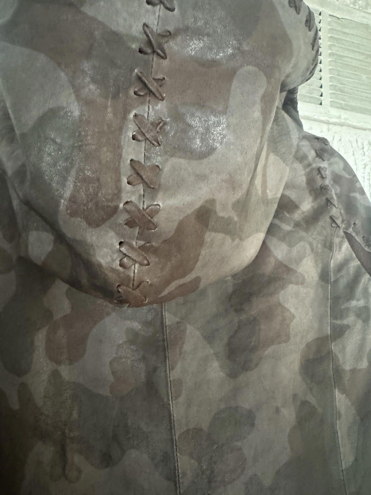 Other Christensen Genuine Lamb Military Hooded Jacket Sz 2/XS Size XS / US 0-2 / IT 36-38 - 6 Thumbnail