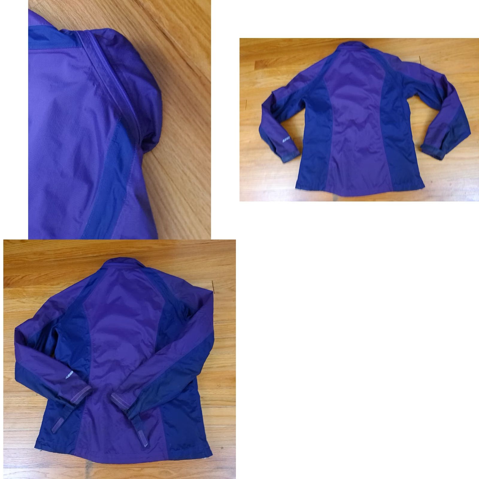 Eddie Bauer Eddie Bauer Women Jacket Full Zip Nylon Purple M Mid-Length Activewear Basic Jacket, 27in Hood Missing, Regular Fit Size M / US 6-8 / IT 42-44 - 8 Thumbnail