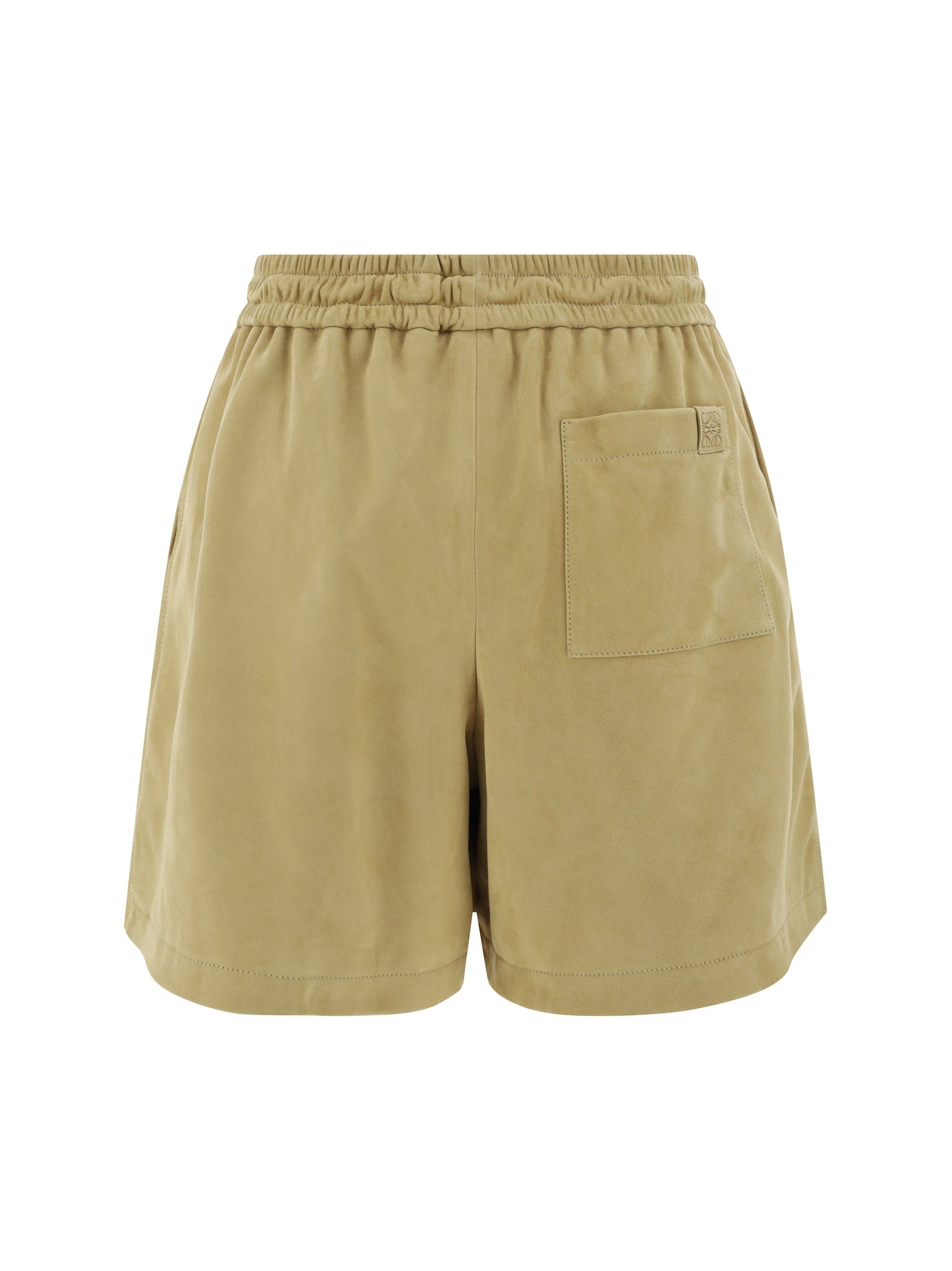 Loewe o1w1db10426 Shorts in Beige Size 26" / US 2 / IT 38 - 3 Thumbnail