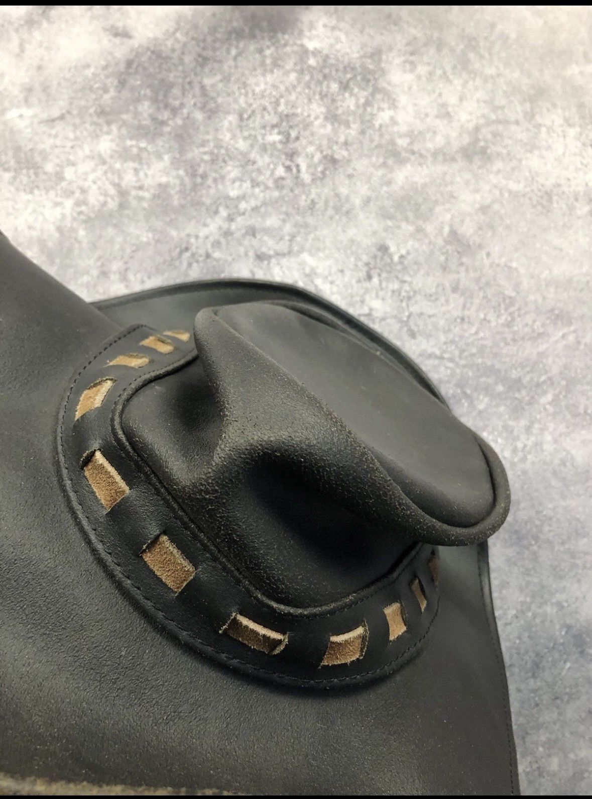 Vintage VINTAGE The Australian Bush Hat Co Statesman Leather Rare Size ONE SIZE - 11 Thumbnail
