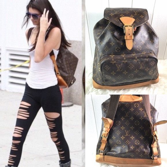 Louis Vuitton 💕Kendal Jenner 💕 GM Louis Vuitton backpack Size ONE SIZE - 3 Thumbnail