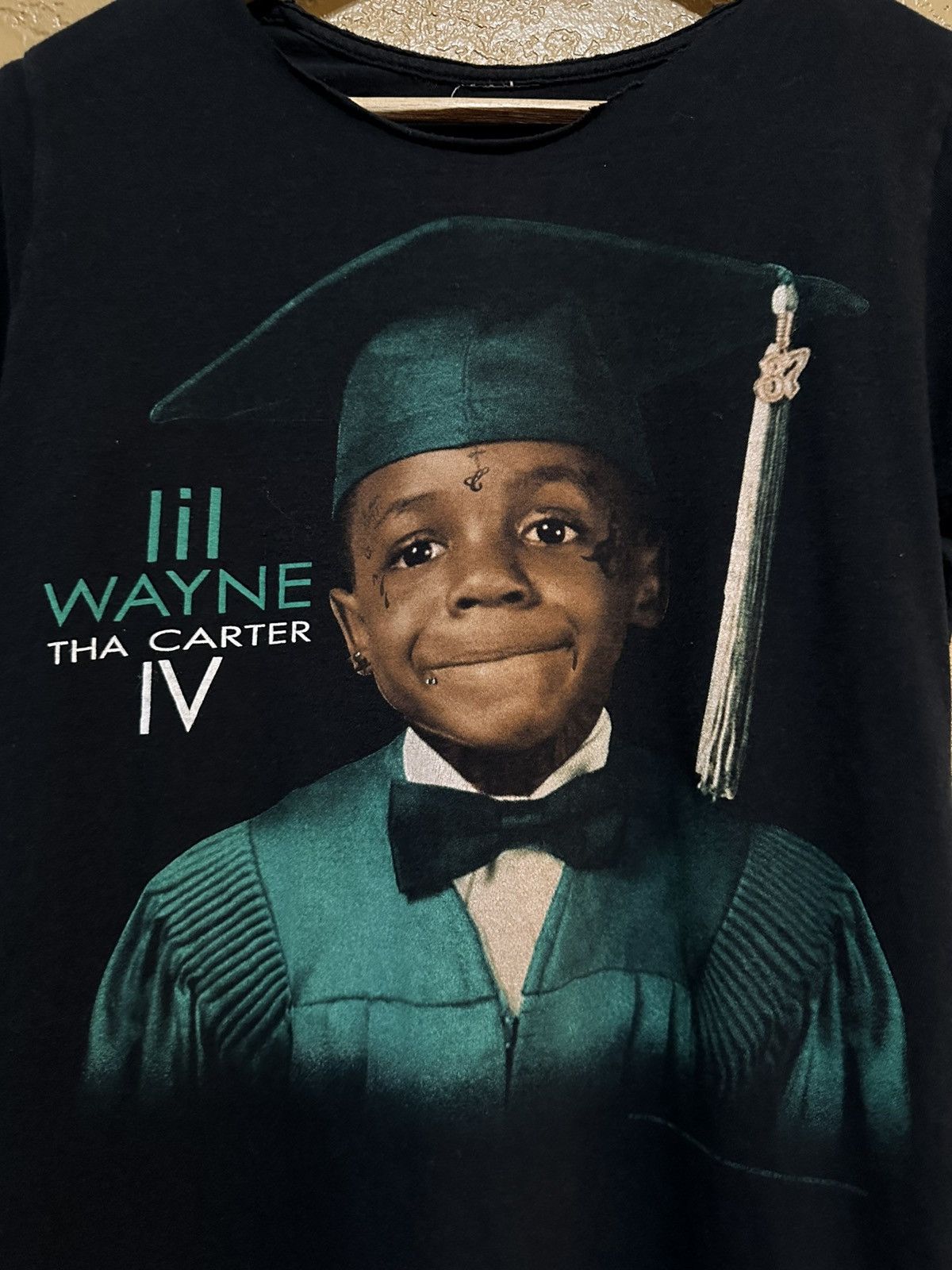 Lil Wayne vintage Lil Wayne Tha Carter IV tee shirt size xs customized Size US XS / EU 42 / 0 - 2 Thumbnail