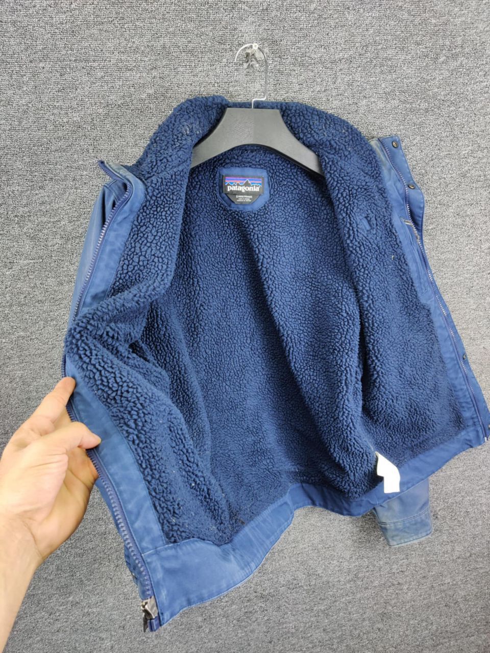 Patagonia Vintage Patagonia Maple Grove Sherpa Canvas Jacket Size US S / EU 44-46 / 1 - 8 Thumbnail