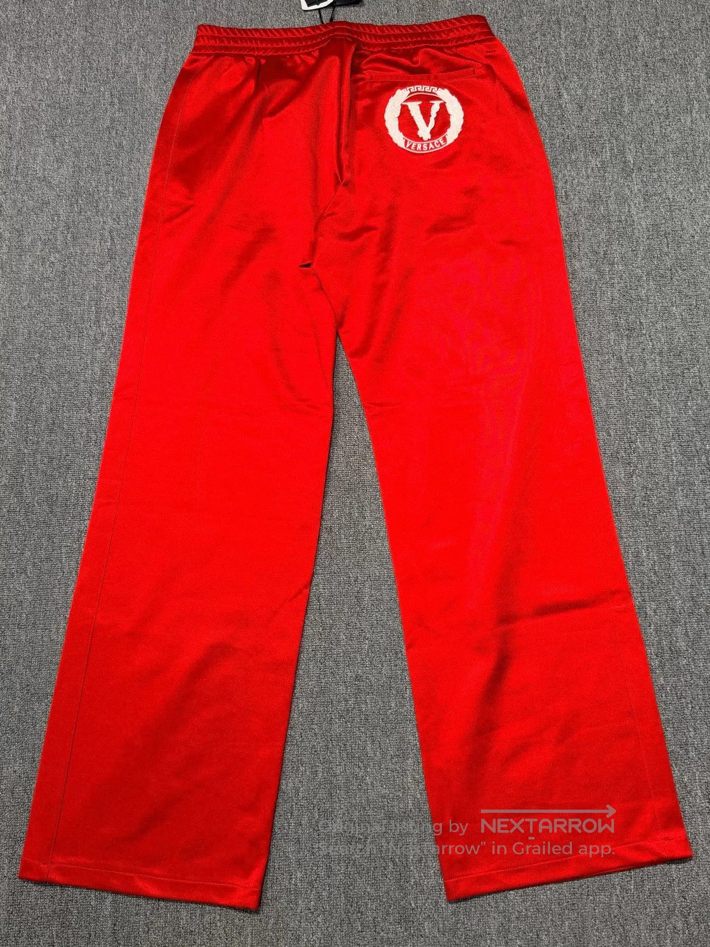 Versace VERSACE Red Casual Pants. Size US 26 / EU 42 - 1 Thumbnail
