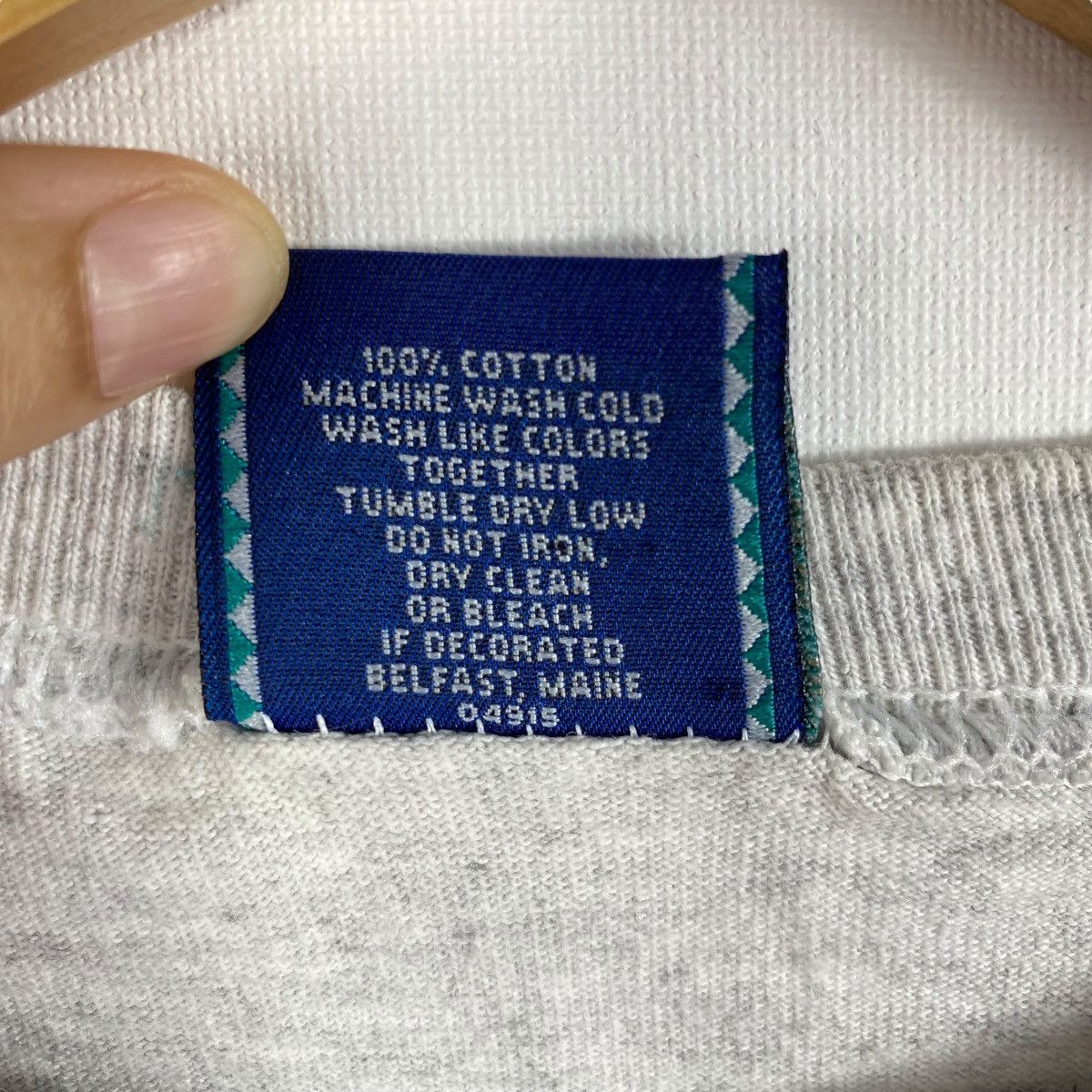 L.L. Bean × Vintage Vintage 90's L.L.BEAN Canoe Harborside Graphics Tee Shirt Size US M / EU 48-50 / 2 - 7 Thumbnail