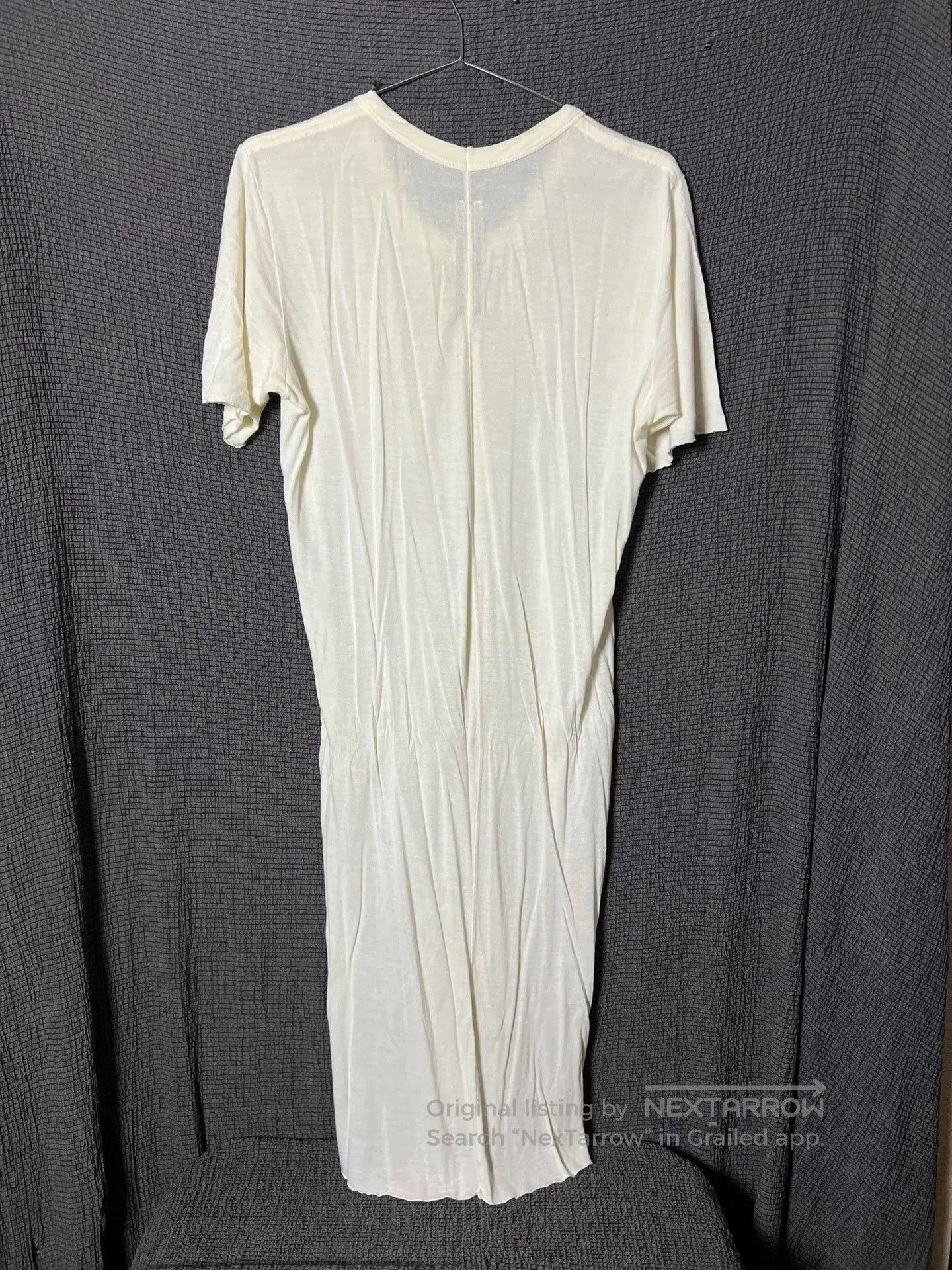 Rick Owens Rick Owens 14FW Milk Short Sleeve. Size US M / EU 48-50 / 2 - 2 Thumbnail