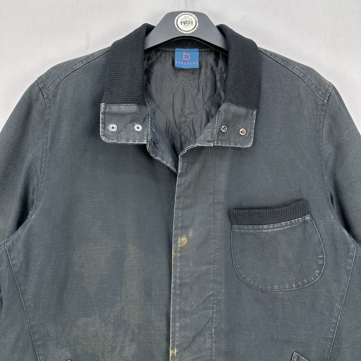 RAGEBLUE Vintage 90's RAGEBLUE Japan Chore Jacket Workwear Size US M / EU 48-50 / 2 - 7 Thumbnail