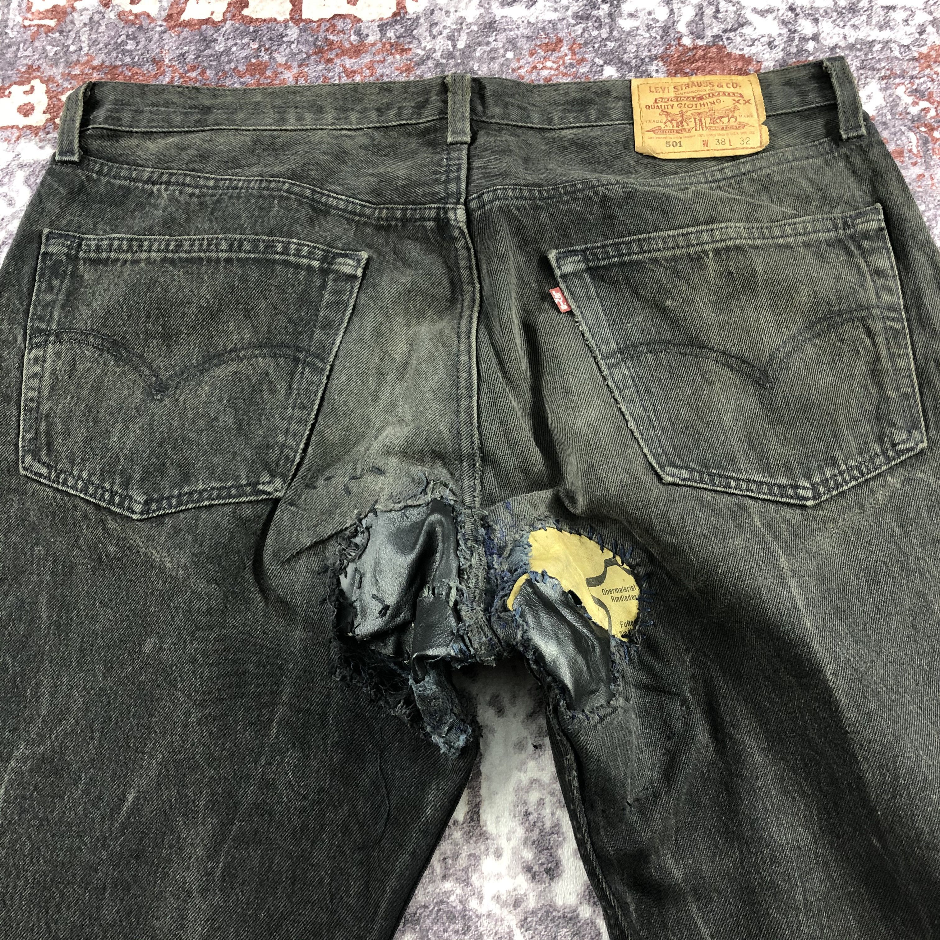 Levi's × Vintage 90s Vintage Levis 501 Earth Tone Jeans-JM2419 Size US 39 - 6 Thumbnail