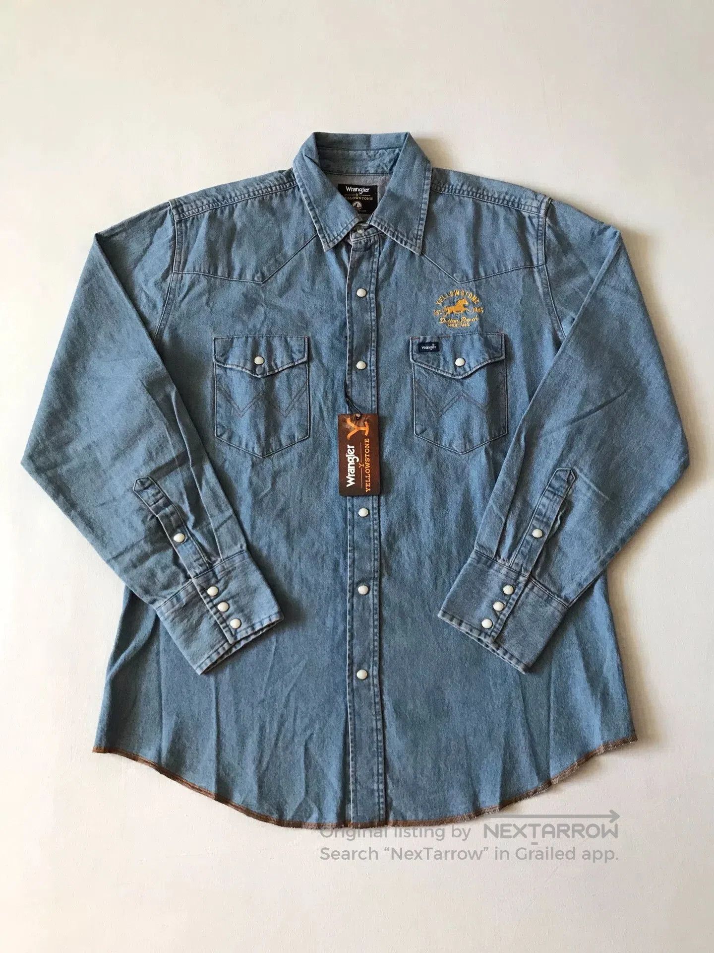 Wrangler Wrangler x Yellowstone Western Shirt. Size US L / EU 52-54 / 3 - 1 Thumbnail