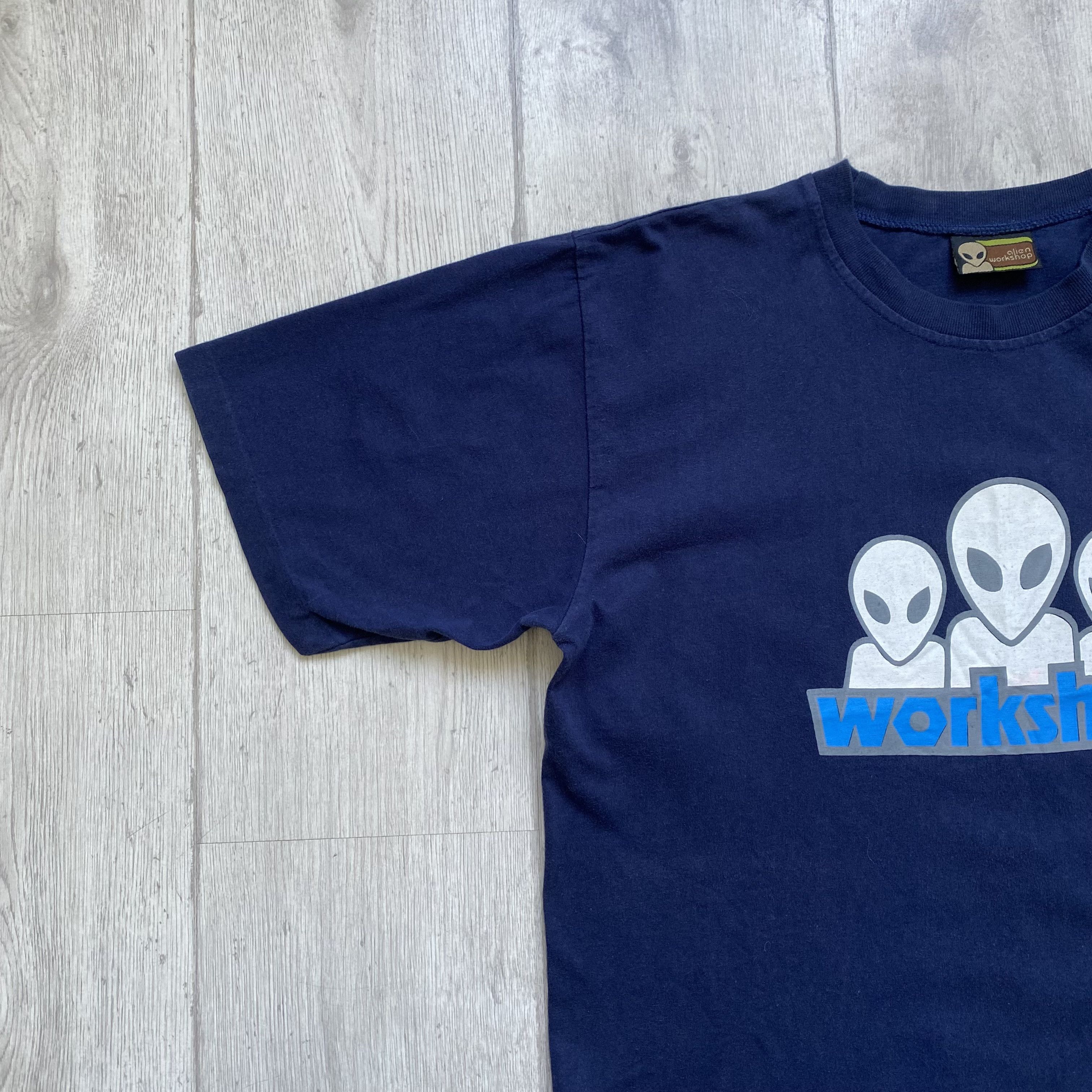 Alien Workshop 👽 Vintage 90s Alien Workshop tee Skater big logo USA Size US L / EU 52-54 / 3 - 7 Thumbnail