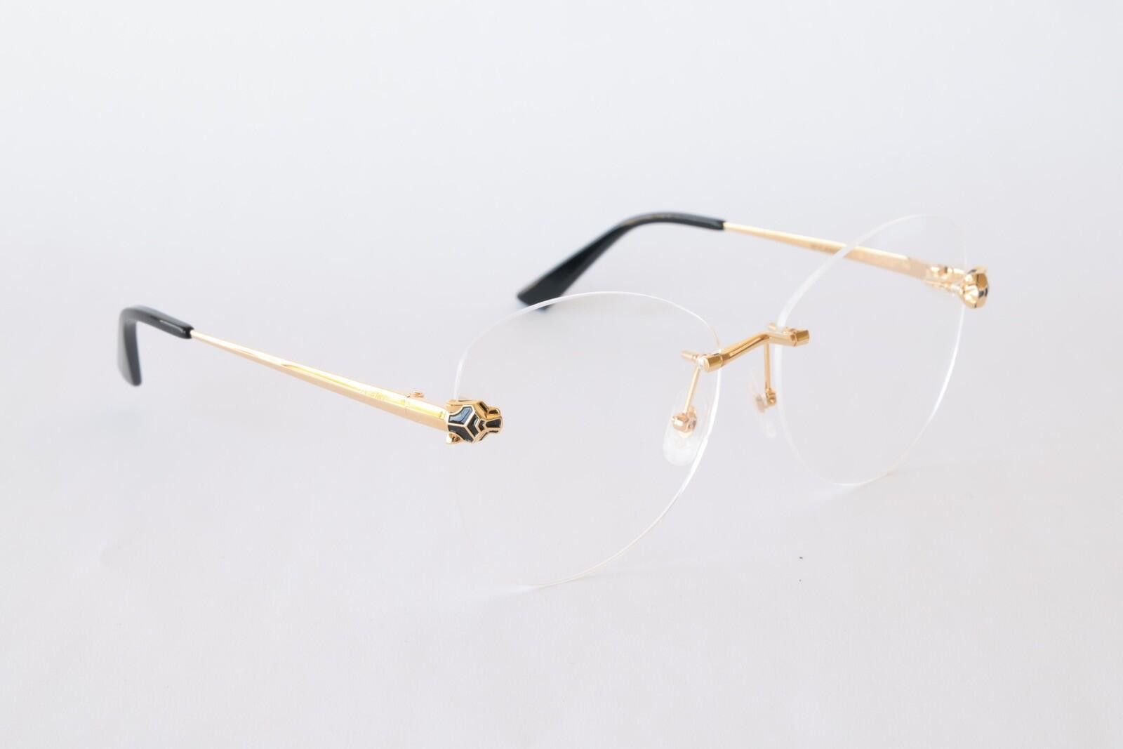Cartier New Cartier eyewear optical eyeglasses gold CT0418O 001 med Size ONE SIZE - 8 Thumbnail