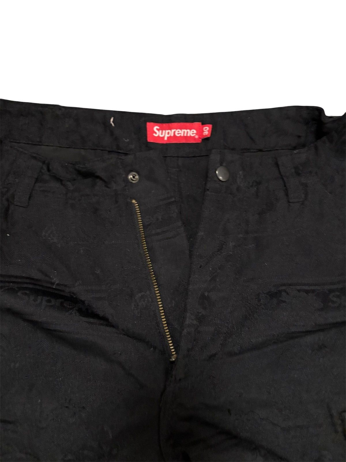 Supreme Supreme Black Cargo Pants Size 30 Size US 30 / EU 46 - 5 Thumbnail