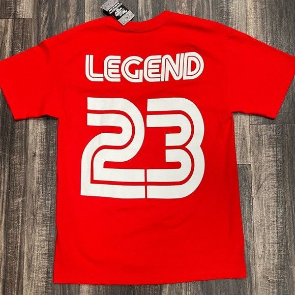 Other Men's Medium Million Dolla Motive Red Fresh Jays T-Shirt Size US M / EU 48-50 / 2 - 2 Thumbnail
