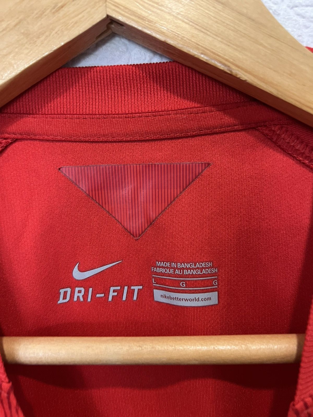 Nike Nike England 2014 Away Kit Soccer Jersey Size US L / EU 52-54 / 3 - 4 Thumbnail