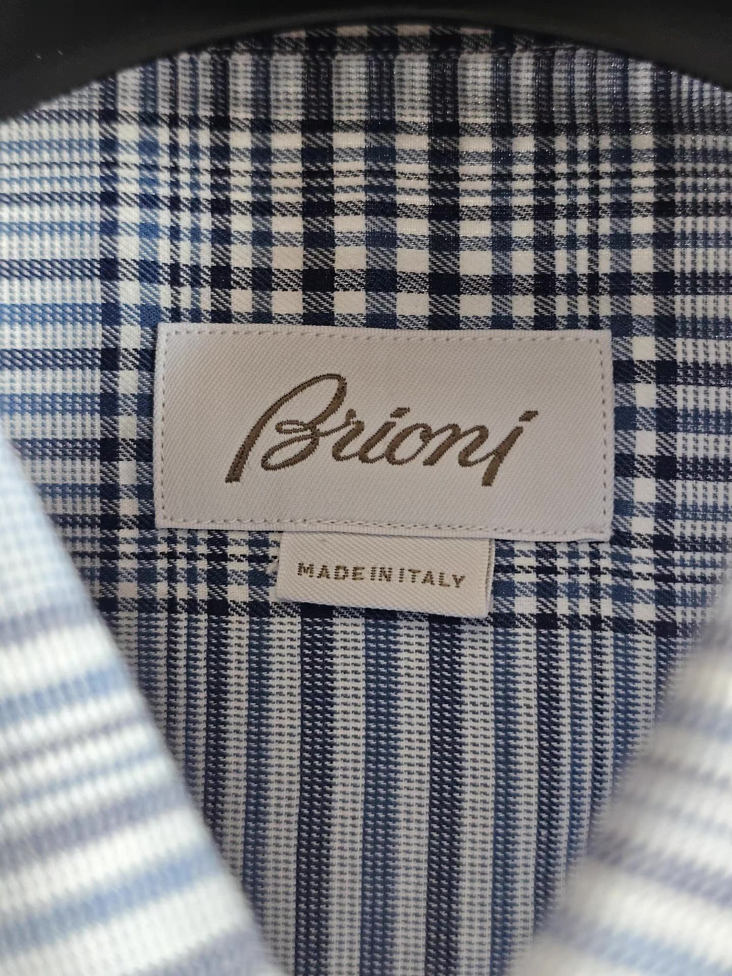Brioni Brioni men's long-sleeve shirt, Size US XL / EU 56 / 4 - 3 Thumbnail
