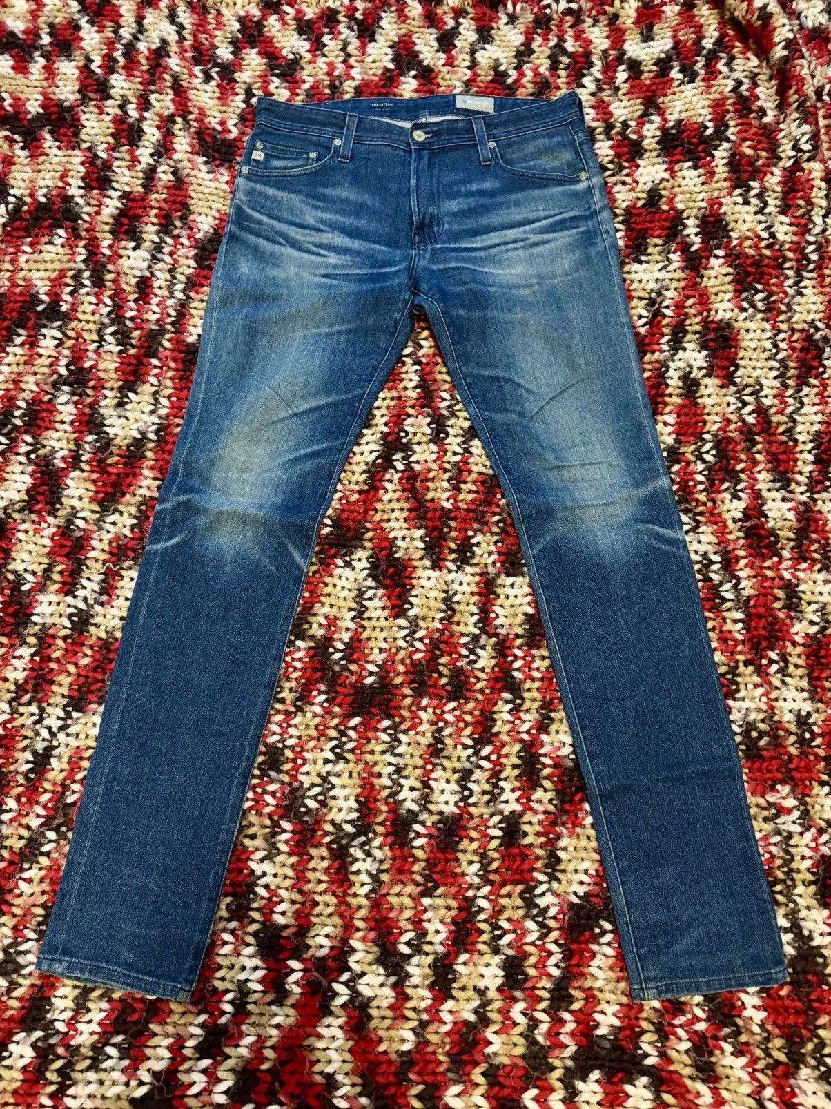 AG Adriano Goldschmied AG Adriano Goldschmied Blue Denim Jeans - Size 30 Size US 30 / EU 46 - 1 Thumbnail
