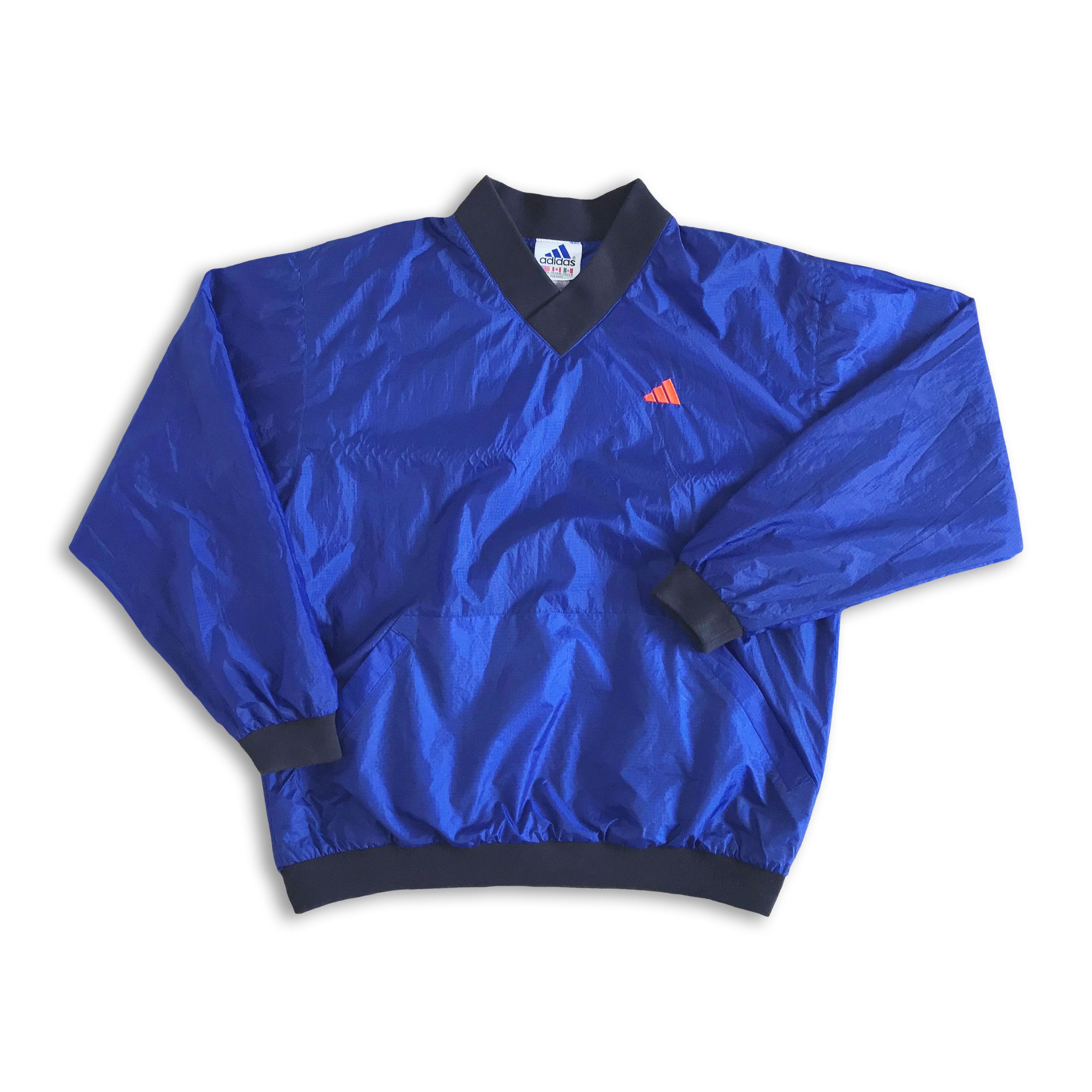 Adidas Vintage 90s ADIDAS Windbreaker Jacket Pullover Oversize L Size US L / EU 52-54 / 3 - 3 Thumbnail