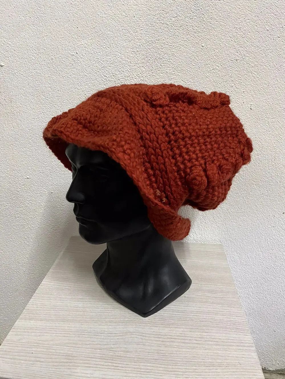 Other Japanese Brand Knit Bucket Beanie Hat Size ONE SIZE - 2 Thumbnail
