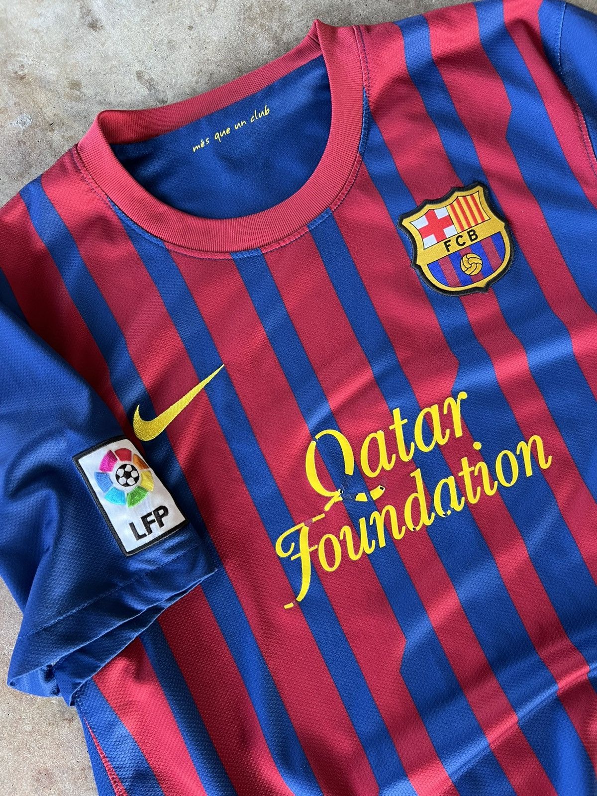 Nike Vintage Nike Barcelona FC Soccer Jersey Kit Size US L / EU 52-54 / 3 - 3 Thumbnail