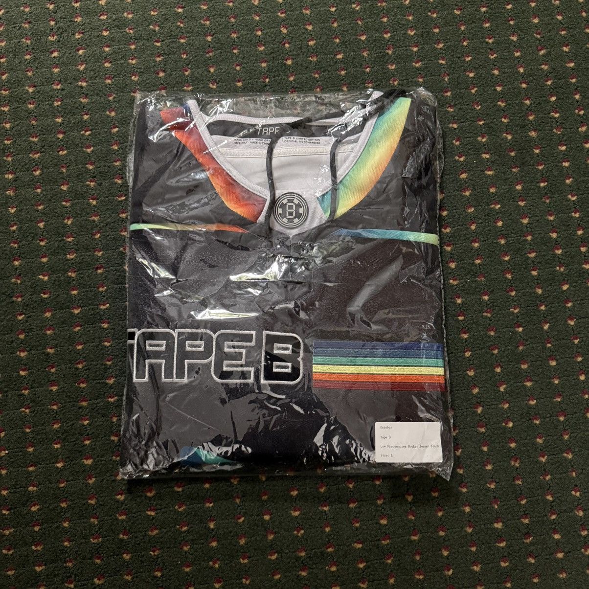 Other TAPE B LOW FREQUENCIES HOCKEY JERSEY Size US L / EU 52-54 / 3 - 2 Thumbnail