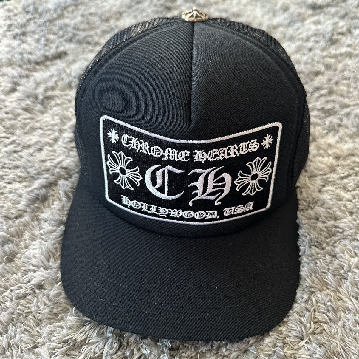 Chrome Hearts 'CH' Trucker Hat
