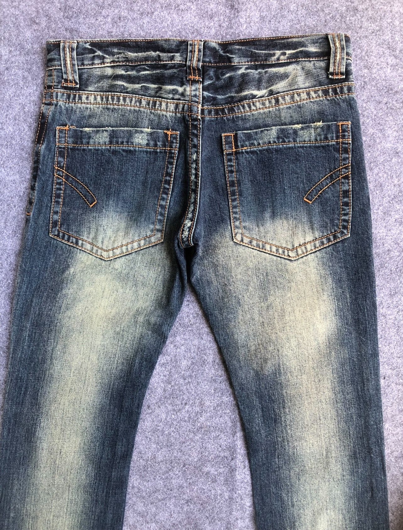 Vintage LastDrop🔥Rare🔥Japanese Designer Amarantine Straight Cut Jean Size US 33 - 4 Thumbnail