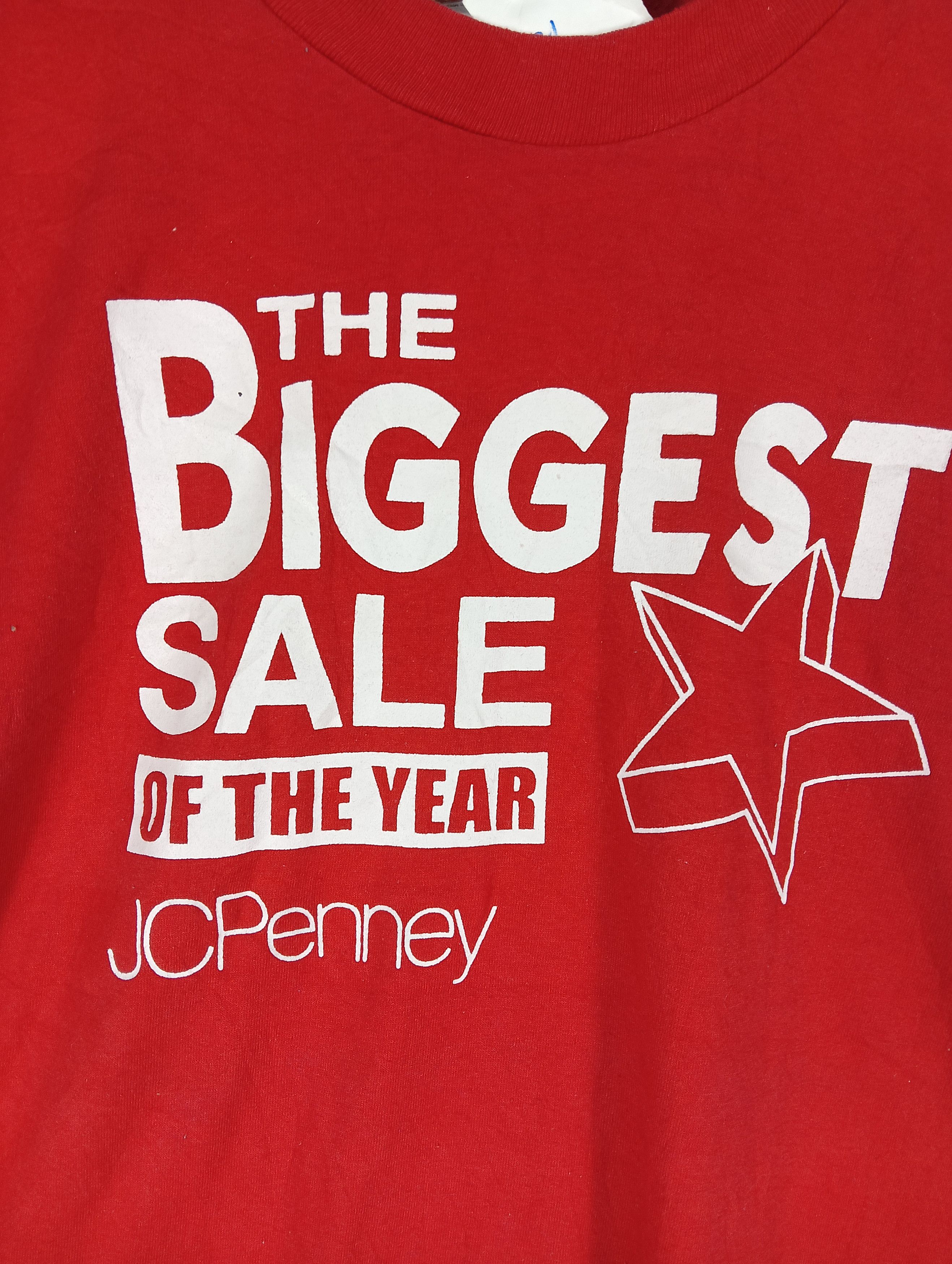 Hanes vintage jc penny the biggest saLE JC PENNY TEE Size US L / EU 52-54 / 3 - 2 Thumbnail