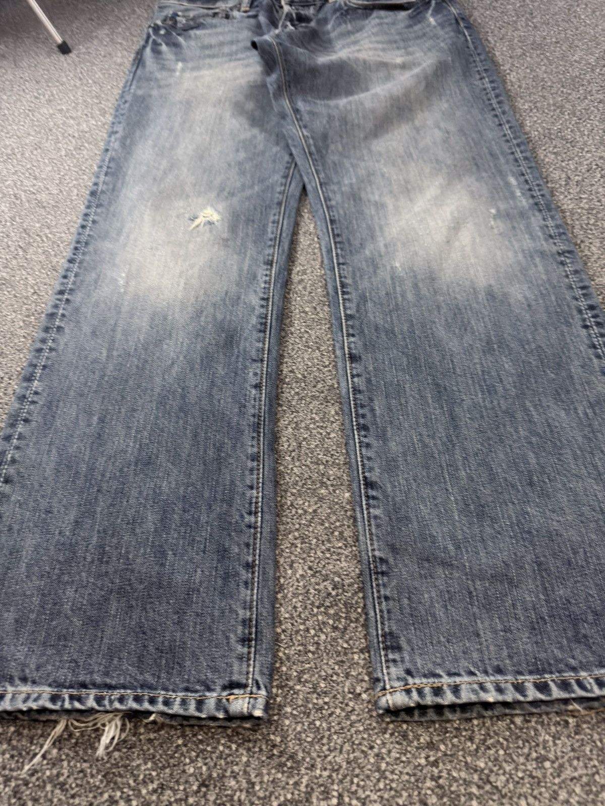 Gap Archives y2k Baggy Gap Faded Denim Jeans Size US 33 - 7 Thumbnail