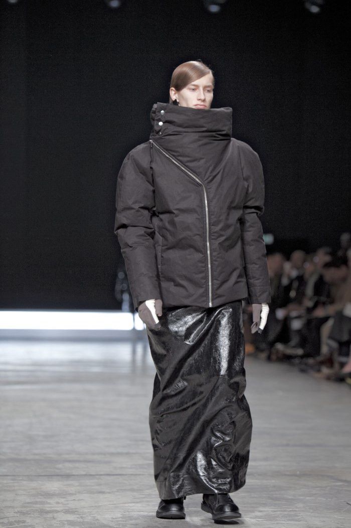Rick Owens fw2012 mountain runway puffer jacket | Grailed