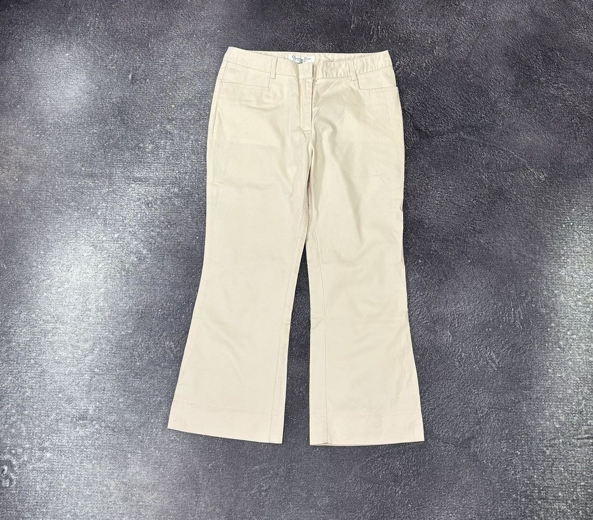 Christian Dior Monsieur Vintage Christian Dior Women’s Luxury Flared Pants Trousers Size 28" / US 6 / IT 42 - 1 Thumbnail