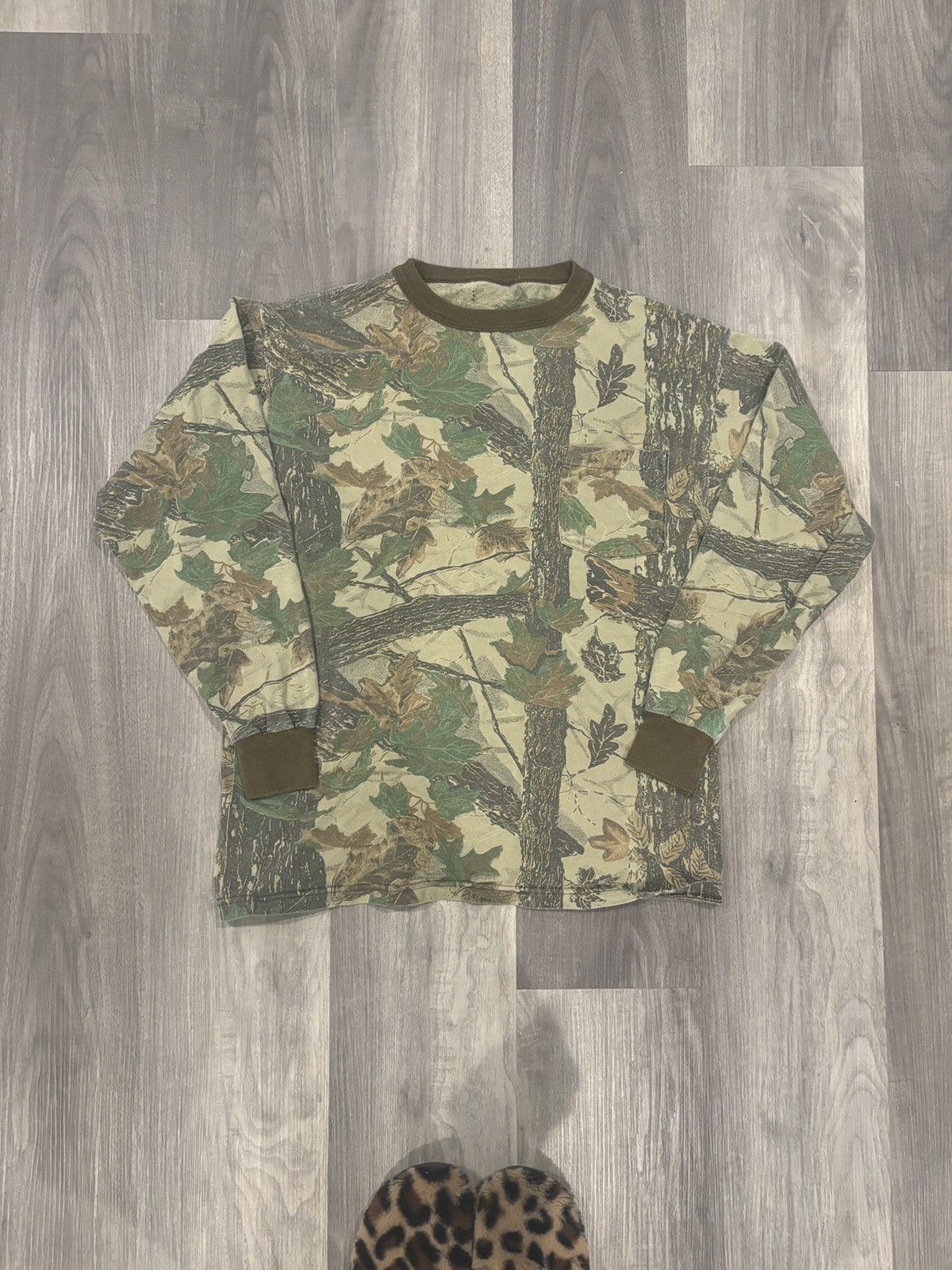 Vintage Camo long sleeve shirt Size US S / EU 44-46 / 1 - 1 Thumbnail