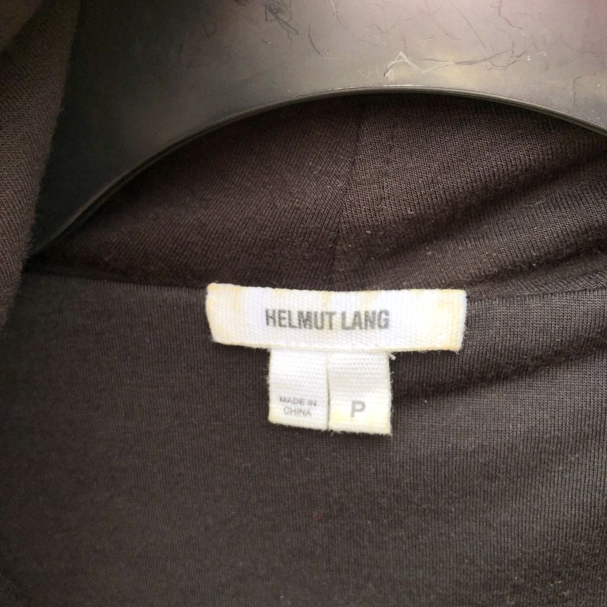 Helmut Lang × If Six Was Nine HELMUT LANG ASYMETRYCAL HOODIE BLACK Size M / US 6-8 / IT 42-44 - 5 Thumbnail