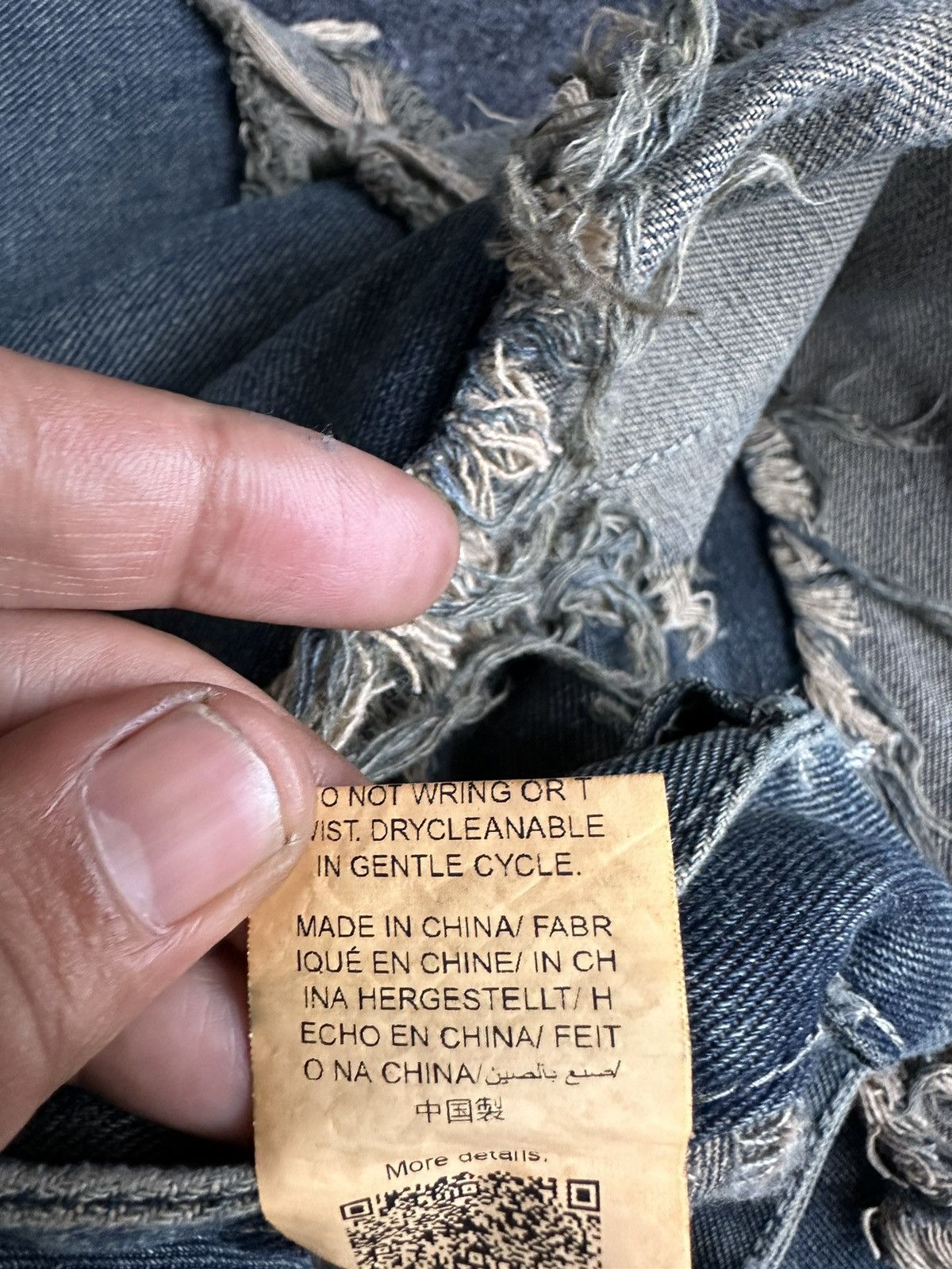Japanese Brand Style Romwe Harajuku Baggy Denim D280 Size US 28 / EU 44 - 12 Thumbnail