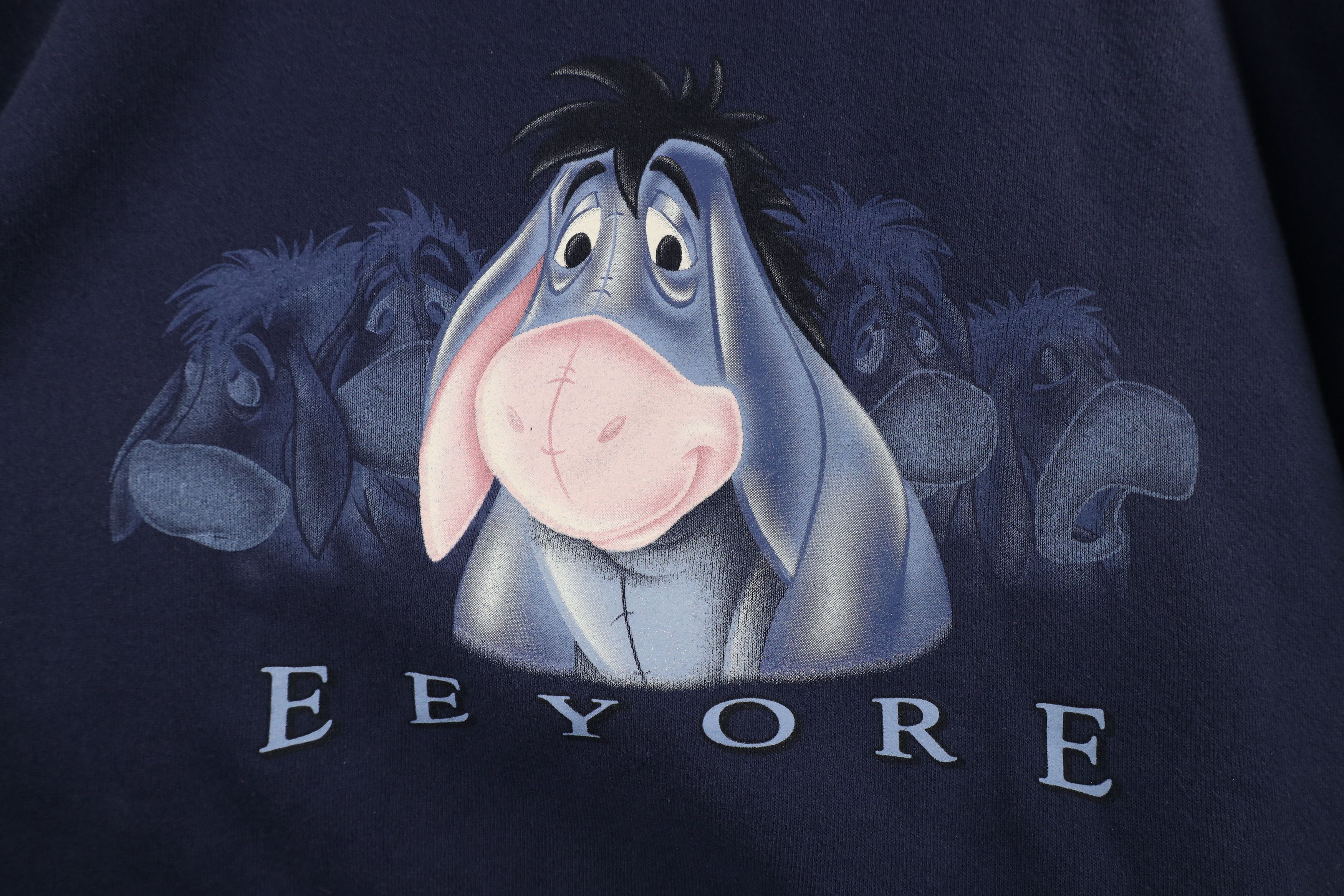 Disney × Vintage Vintage 90s Disney Winnie the Pooh Eeyore Sweatshirt USA Size L / US 10 / IT 46 - 4 Thumbnail