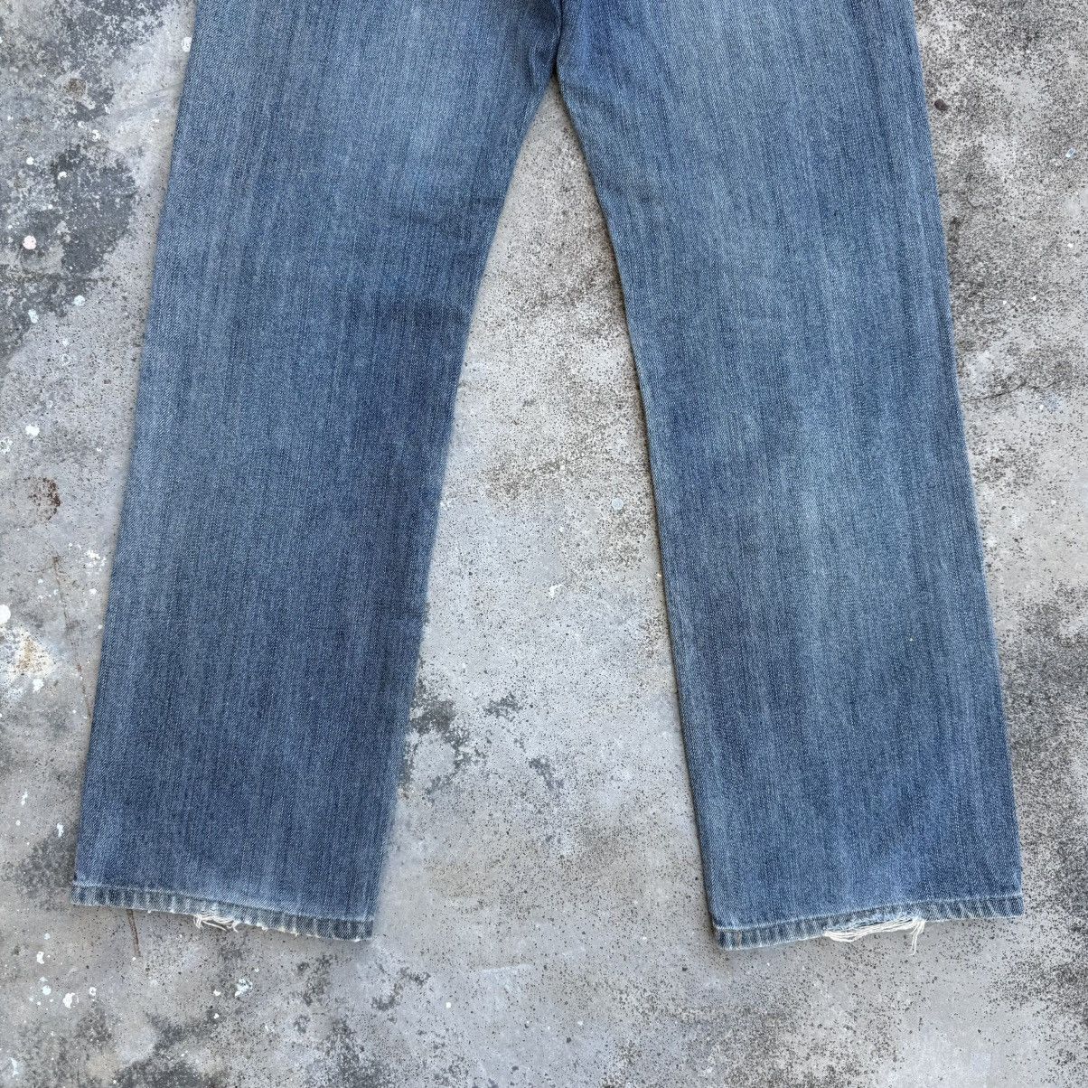 Edwin VINTAGE EDWIN FADED RIPPEP JEAN DENIM PANTS Size US 29 - 9 Thumbnail