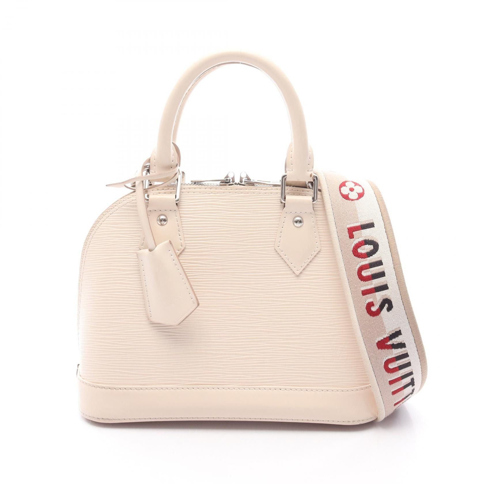 Louis Vuitton Louis Vuitton Louis Vuitton Alma BB Epi Handbag Leather Handbag M58706 DUTY FREE for USA Size ONE SIZE - 1 Thumbnail